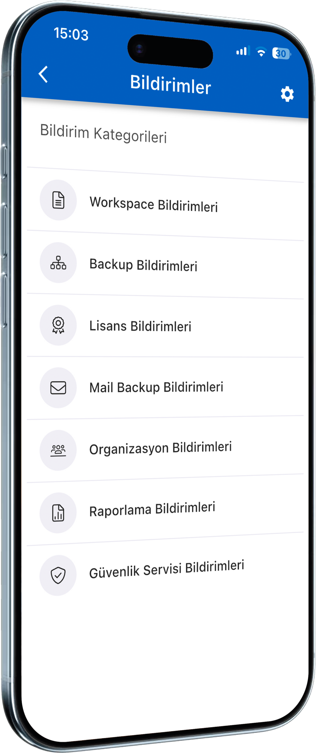 Narbulut mobil uygulama bildirim ve raporlama