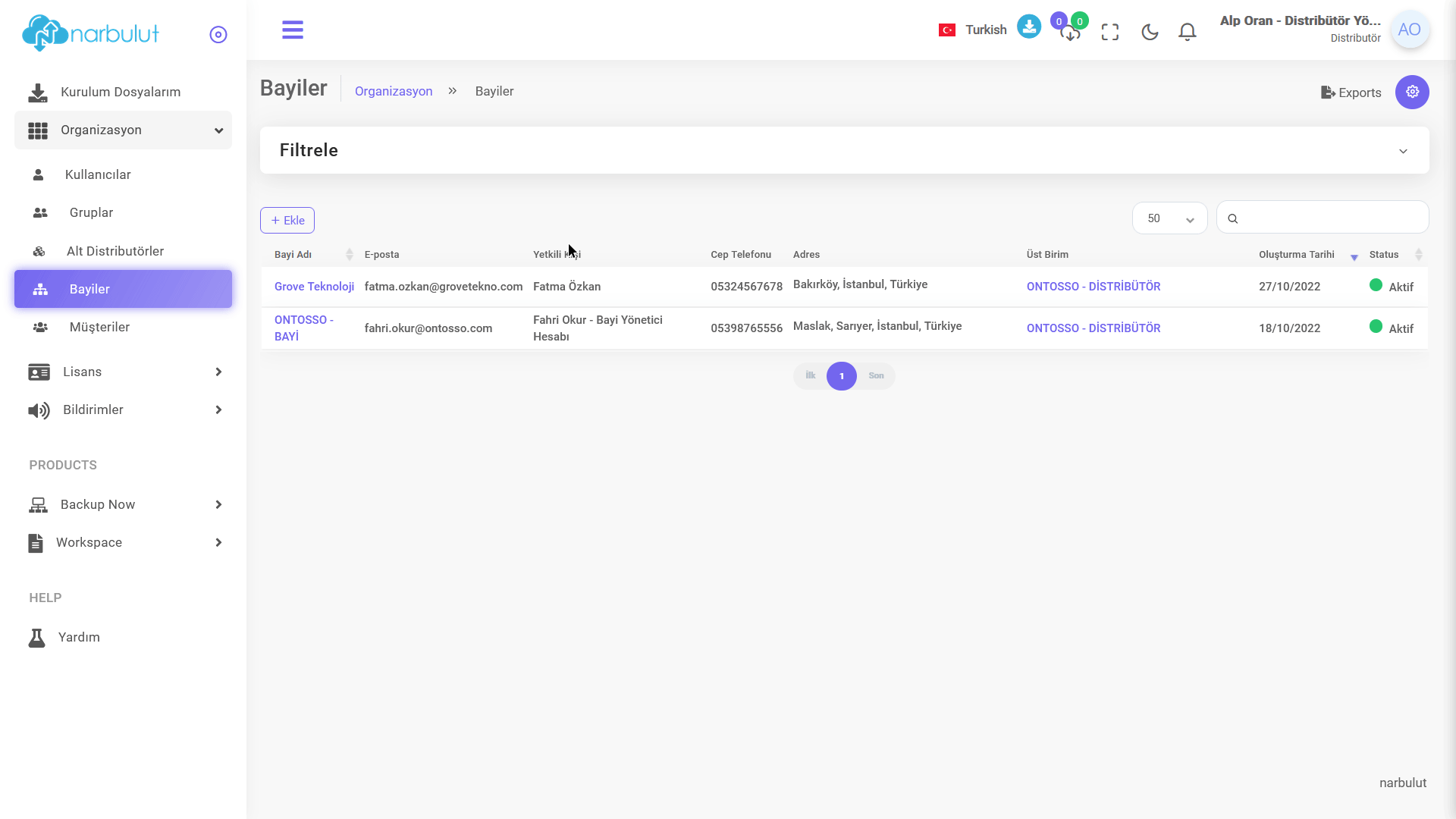 Reseller Detail