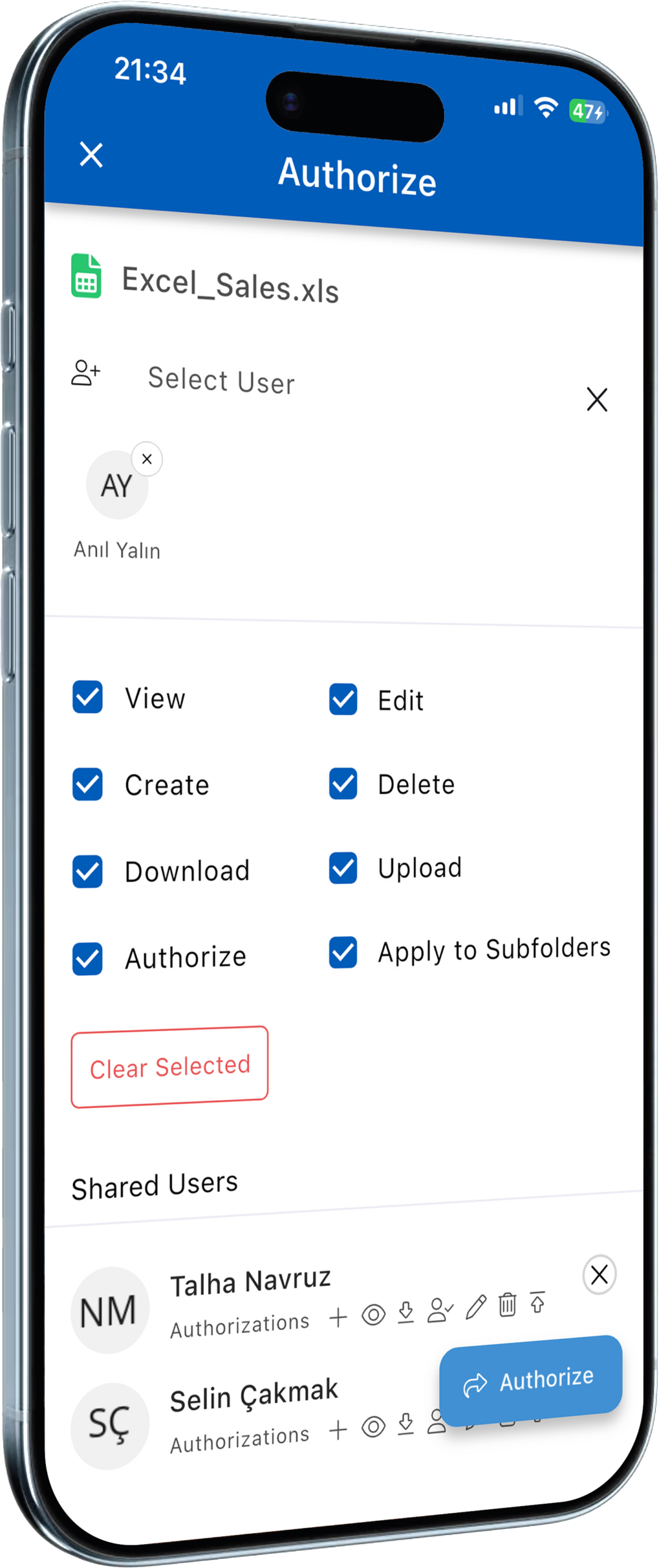 Narbulut mobile permissions overview