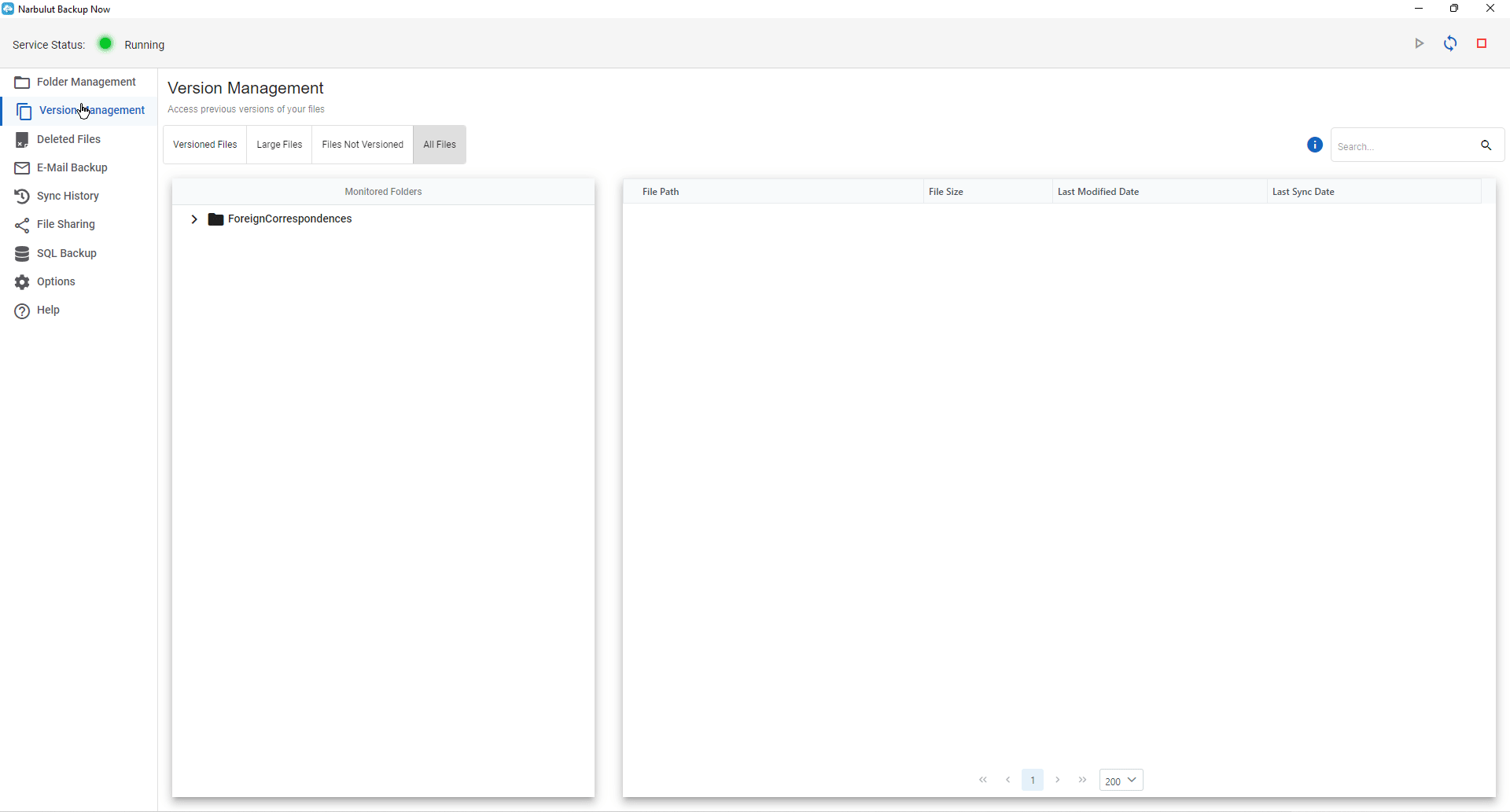 File filtering