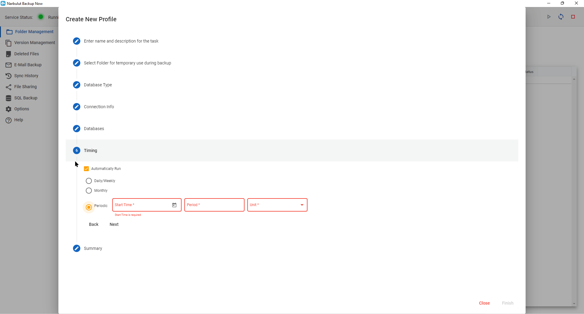 Periodic scheduling