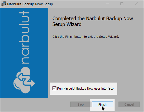 Figure 2.3 — Installation Completed